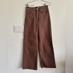 H&M Brown Flare Women's Jeans